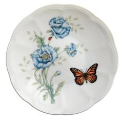  Set 6 đĩa Lenox Butterfly Meadow 15.2cm - Đĩa lót 817046 