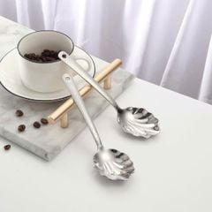  Set 6 thìa bánh ngọt vỏ sò N862 