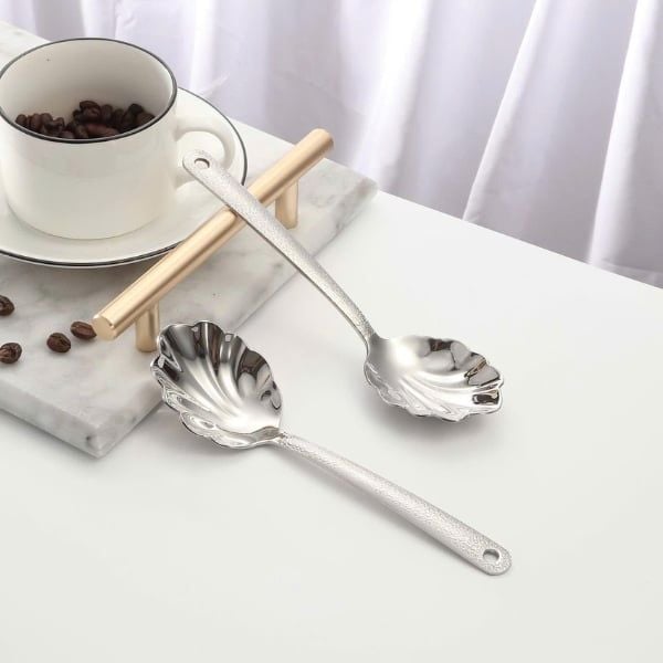 Set 6 thìa bánh ngọt vỏ sò N862