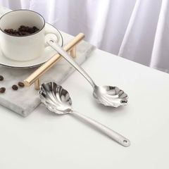  Set 6 thìa bánh ngọt vỏ sò N862 