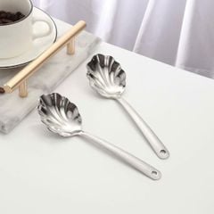  Set 6 thìa bánh ngọt vỏ sò N862 