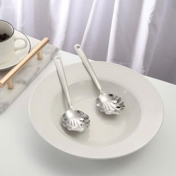 Set 6 thìa bánh ngọt vỏ sò N862