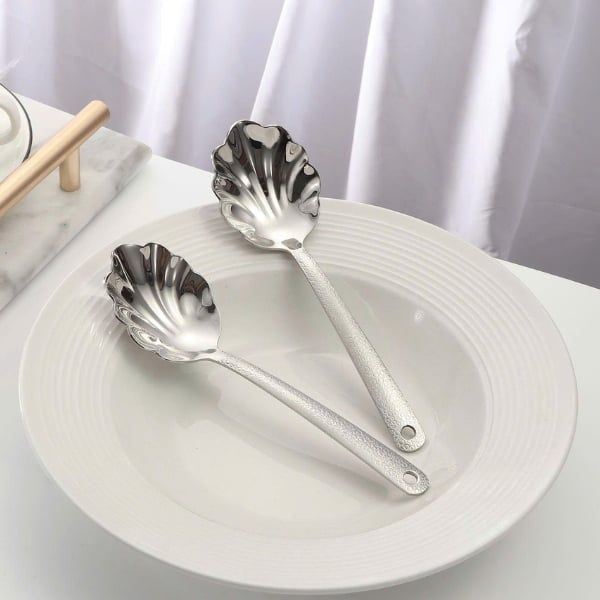 Set 6 thìa bánh ngọt vỏ sò N862