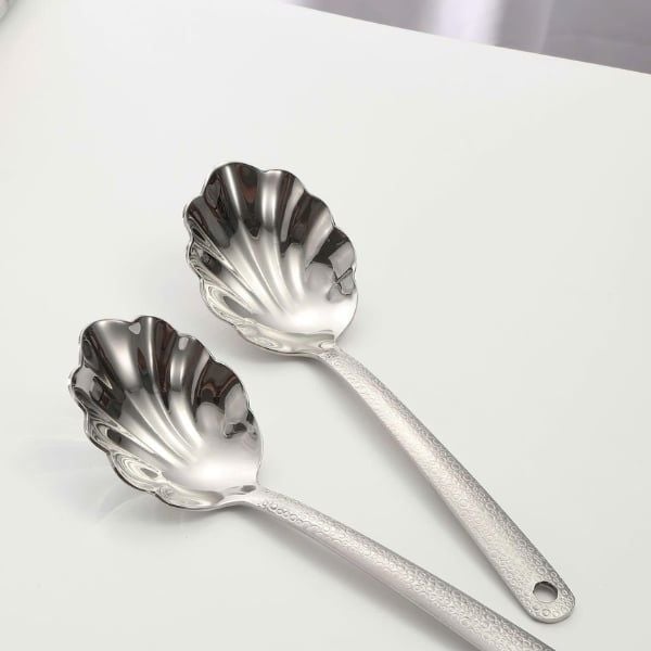 Set 6 thìa bánh ngọt vỏ sò N862