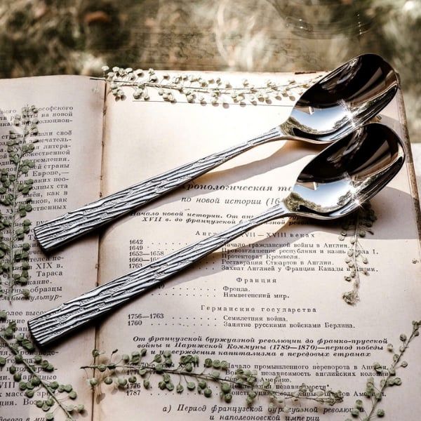 Set 6 thìa tráng miệng OYATTON SYLVA SPOON inox 18/10 O428