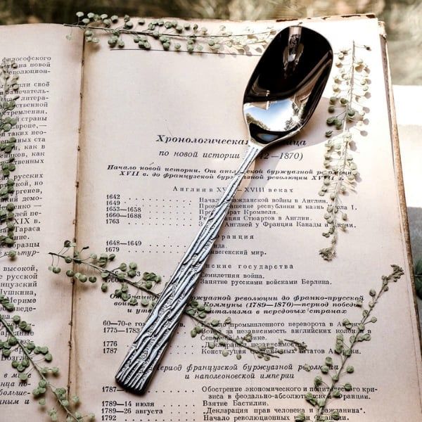 Set 6 thìa tráng miệng OYATTON SYLVA SPOON inox 18/10 O428