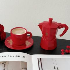 Set ấm pha cà phê Bialleti Moka kèm bộ 2 cốc 