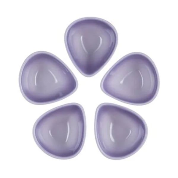 Set bát chấm hình cánh hoa Le creuset - Màu Tím