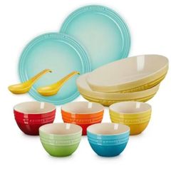 Set bát đĩa Le Creuset 11 món