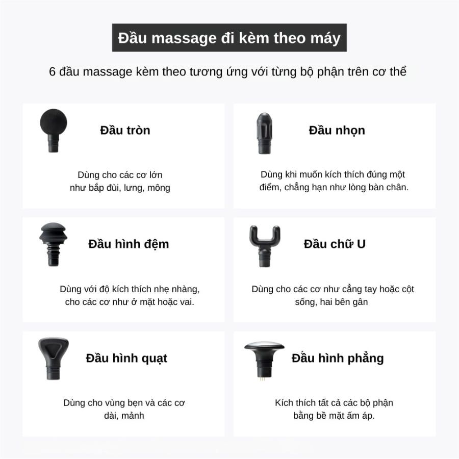 Súng massage Mytrex Rebive EX Pro giãn cơ