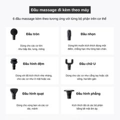 Súng massage Mytrex Rebive EX Pro giãn cơ 