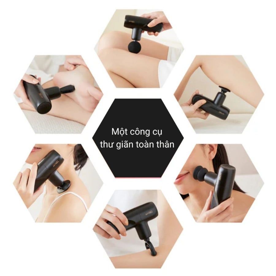 Súng massage Mytrex Rebive mini