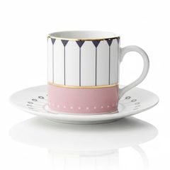  Set tách coffee và đĩa lót Velvet Morning Reflections Copenhagen 65ml 