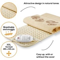  Tấm sưởi điện Beurer HK45 44x33cm có vỏ bọc 3 mức nhiệt 