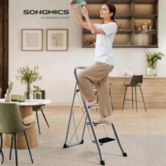  Thang nhôm gấp gọn Songmics 4 bậc 