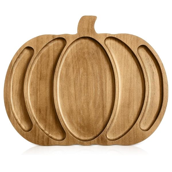Thớt cắt kiêm khay phục vụ bí ngô The Pioneer Woman 35cm