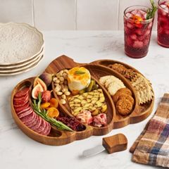  Thớt cắt kiêm khay phục vụ bí ngô The Pioneer Woman 35cm 