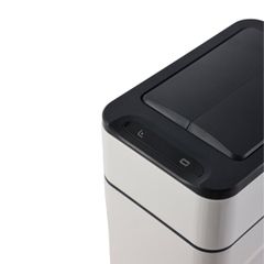  Thùng rác cảm biến Elpheco ELPH9809 9 lít mở 2 cánh - Màu inox/Kem 