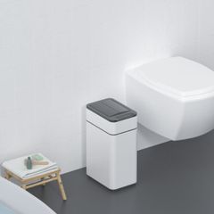  Thùng rác cảm biến Elpheco ELPH9809 9 lít mở 2 cánh - Màu inox/Kem 