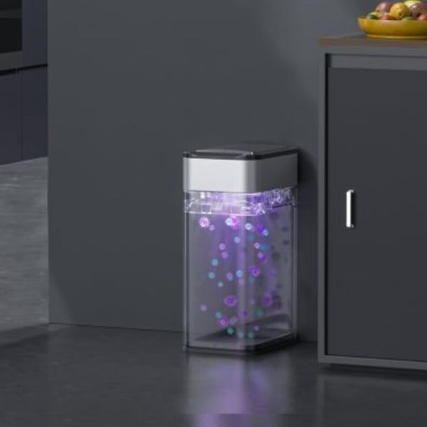 Thùng rác cảm biến Elpheco ELPH9809 9 lít mở 2 cánh