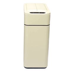  Thùng rác cảm biến Elpheco ELPH9809 9 lít mở 2 cánh - Màu inox/Kem 