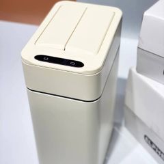  Thùng rác cảm biến cánh bướm Elpheco ELPH9811 20L - Trắng/Bạc/Kem 