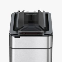  Thùng rác cảm biến cánh bướm Elpheco ELPH9811 20L - Trắng/Bạc/Kem 