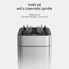  Thùng rác cảm biến Elpheco TwinLid Led 15L ELPH9830 