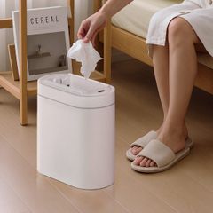  Thùng rác cảm biến phòng tắm Elpheco Twinlid 9L ELPH6731 