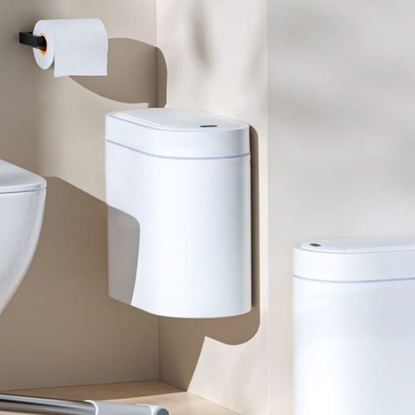 Thùng rác cảm biến phòng tắm Elpheco Twinlid 9L ELPH6731