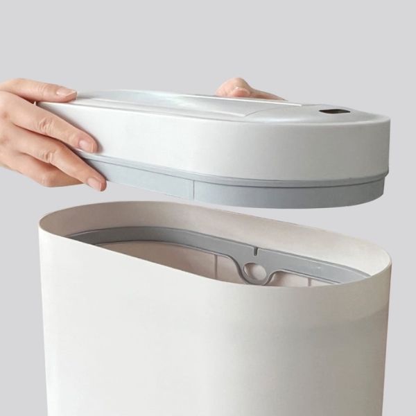 Thùng rác cảm biến phòng tắm Elpheco Twinlid 9L ELPH6731