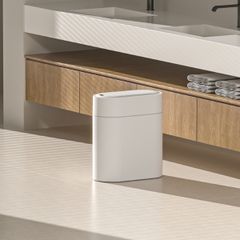  Thùng rác cảm biến phòng tắm Elpheco Twinlid 9L ELPH6737 hút túi rác 