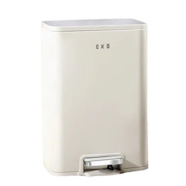 Thùng rác đạp chân EKO Marina EK9161MP-11L 11 lít - Màu Kem
