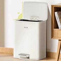  Thùng rác đạp chân EKO marina EK9161MP-15L 15 lít Màu Kem 