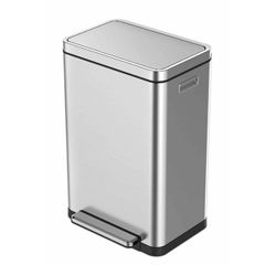  Thùng rác đạp chân EKO X Cube EK9368MT 30L chống bám vân tay 