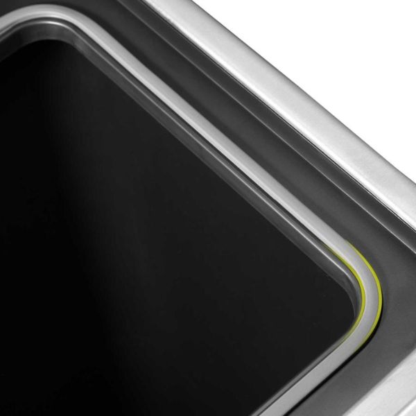 Thùng rác đạp chân EKO X Cube EK9368MT dung tích 30L chống bám vân tay