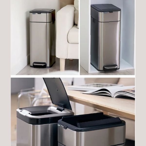 Thùng rác đạp chân Elpheco ELPH3712 25 lít