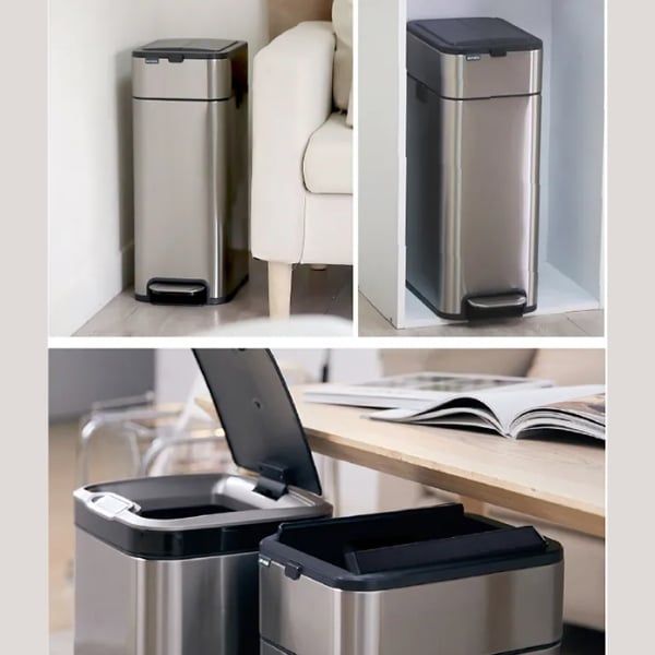 Thùng rác đạp chân Elpheco ELPH3911 30 lít