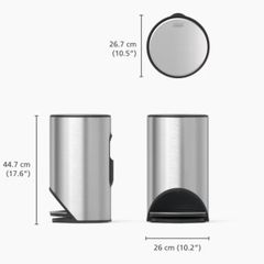  Thùng rác đạp chân Joseph Joseph 30152 10L - Màu Inox 