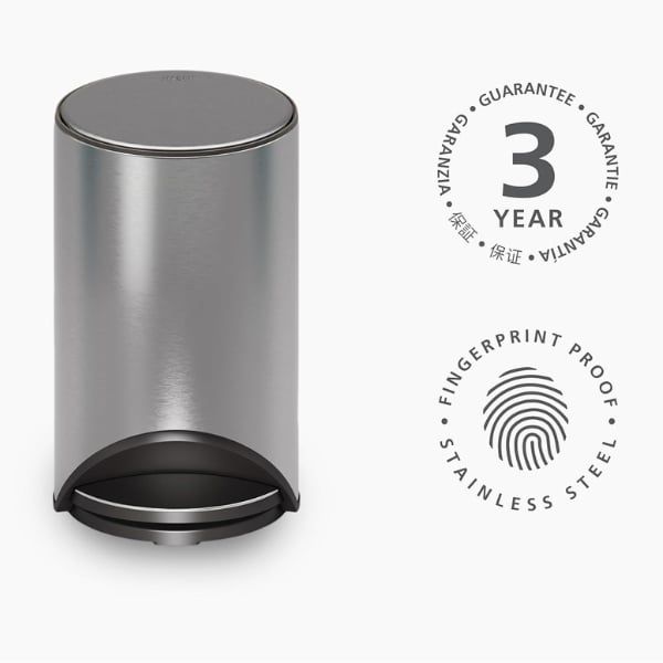 Thùng rác đạp chân Joseph Joseph 30152 10L - Màu Inox