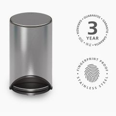  Thùng rác đạp chân Joseph Joseph 30152 10L - Màu Inox 