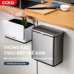  Thùng rác gắn cánh cửa tủ bếp CCKO CK9943 Dung tích 3L 