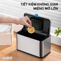  Thùng rác gắn cánh cửa tủ bếp CCKO CK9943 Dung tích 3L 
