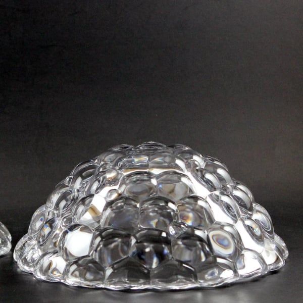 Tô pha lê Orrefors Raspberry 21cm - Thụy Điển