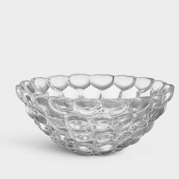 Tô pha lê Orrefors Raspberry 21cm - Thụy Điển