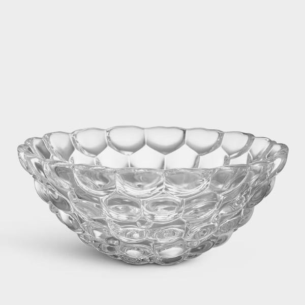 Tô pha lê Orrefors Raspberry 21cm - Thụy Điển