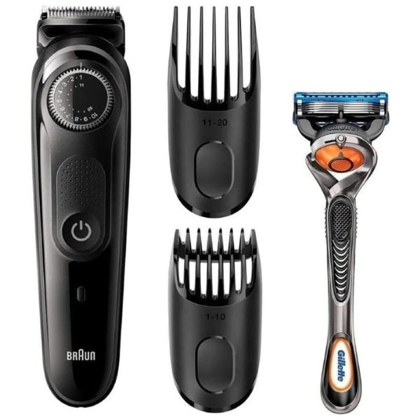 Tông đơ Braun Trimmer 3 BT3242 kèm dao cạo Gillette với 39 cài đặt