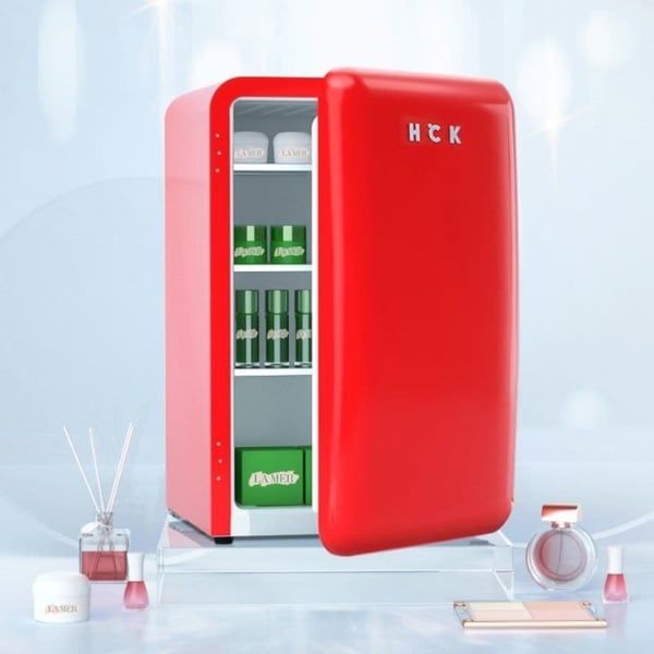 Tủ lạnh HCK 107L - Màu Đỏ