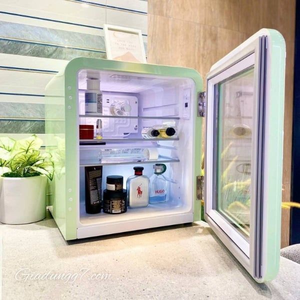 Tủ lạnh HCK 48L - Màu xanh mint