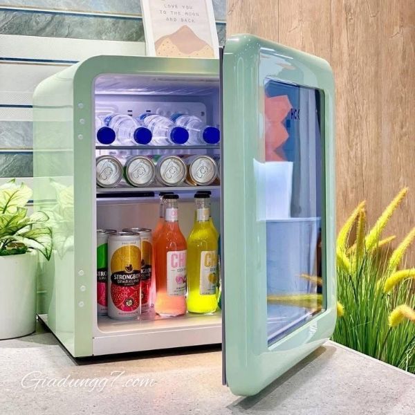 Tủ lạnh HCK 48L - Màu xanh mint